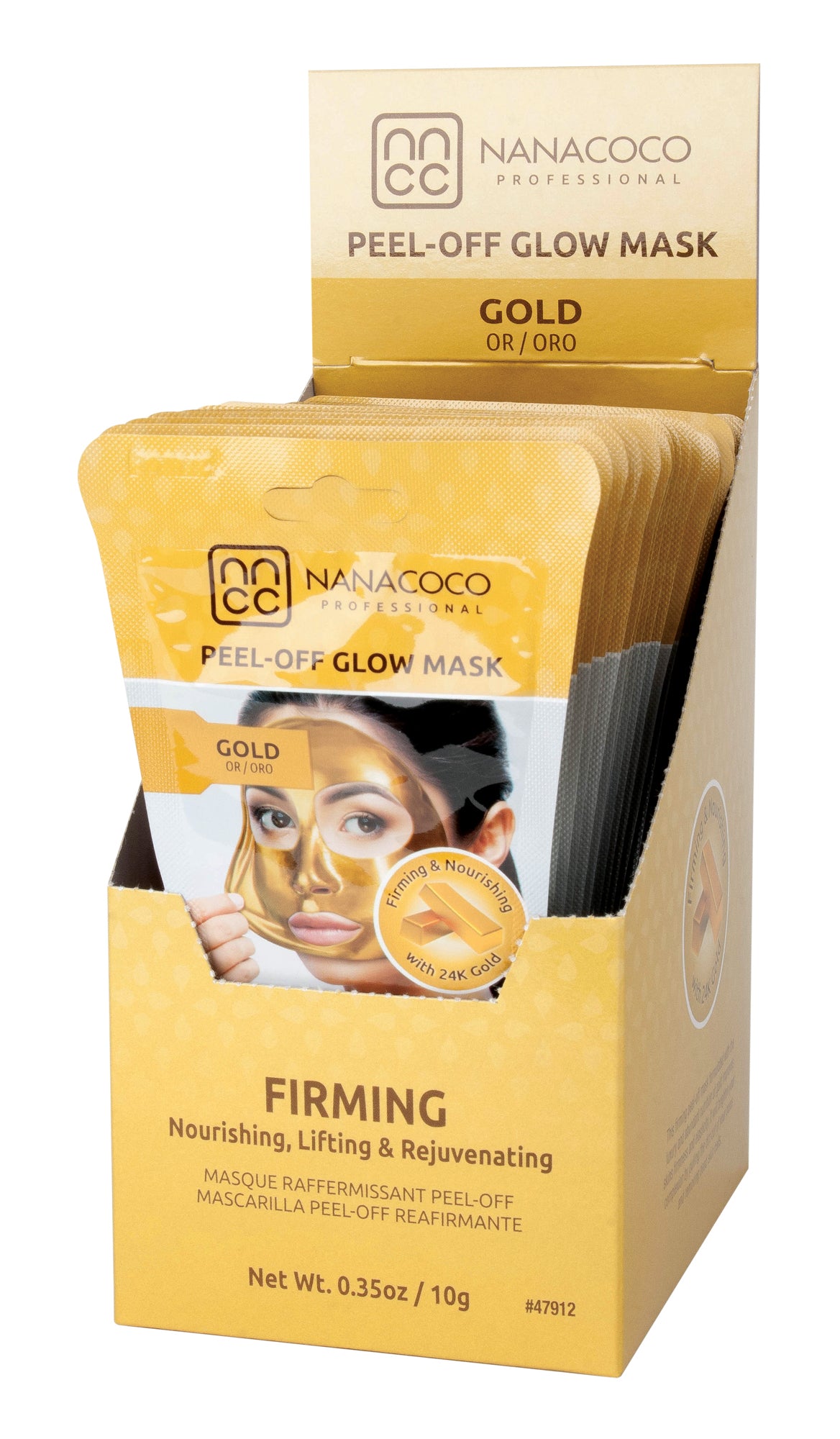 Nanacoco Gold Peel-off Mask