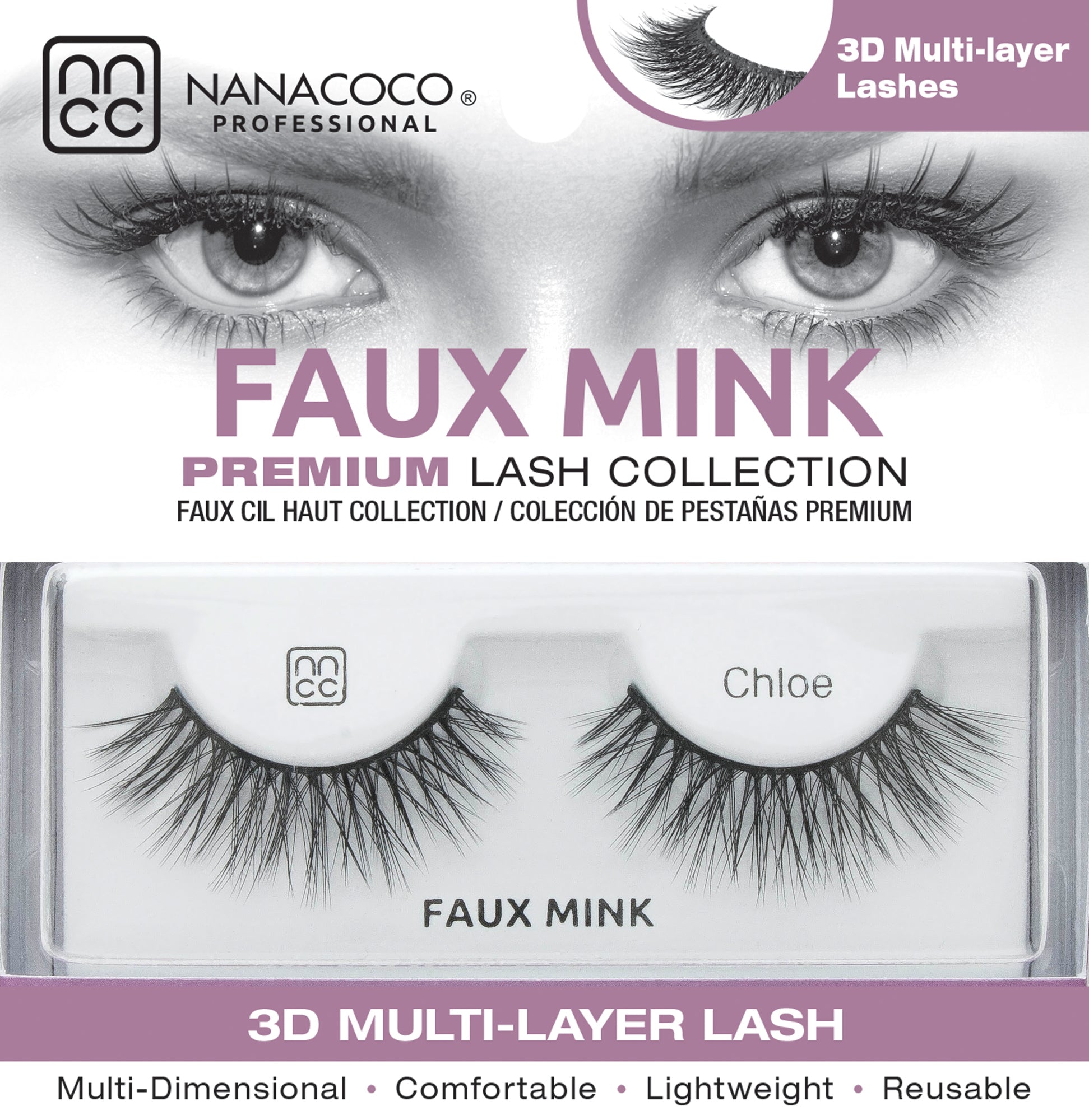 Nanacoco Faux Mink Lashes