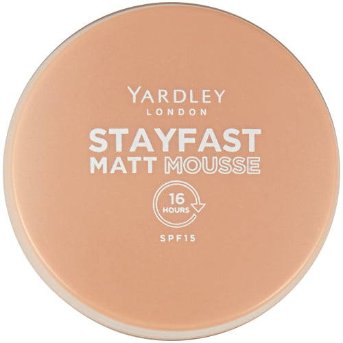 Yardley Stayfast Matt Mousse Foundation